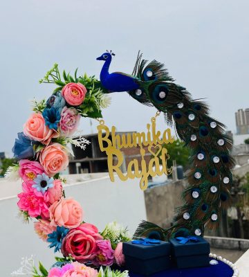 Peacock Ring Platter