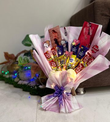 Chochalte Photo Bouquet