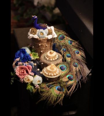 Peacock Ring Platter